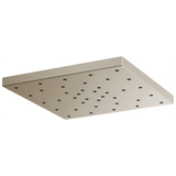 Essential Shower Series 14” Linear Square H<sub>2</sub>Okinetic Single-Function Raincan Shower Head 2.5 GPM