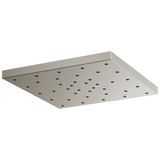 Essential Shower Series 14” Linear Square H<sub>2</sub>Okinetic Single-Function Raincan Shower Head 2.5 GPM