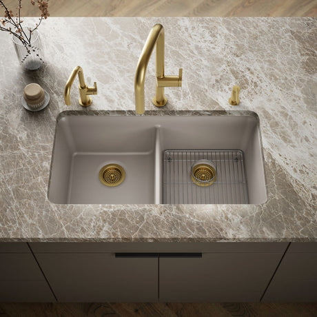 Cairn® 33-1/2" undermount double-bowl kitchen sink