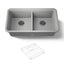Cairn® 33-1/2" undermount double-bowl kitchen sink