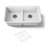 Cairn® 33-1/2" undermount double-bowl kitchen sink