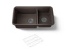 Cairn® 33-1/2" undermount double-bowl kitchen sink