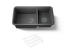 Cairn® 33-1/2" undermount double-bowl kitchen sink