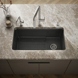 Cairn® 33-1/2" undermount single-bowl kitchen sink