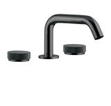Widespread basin faucet