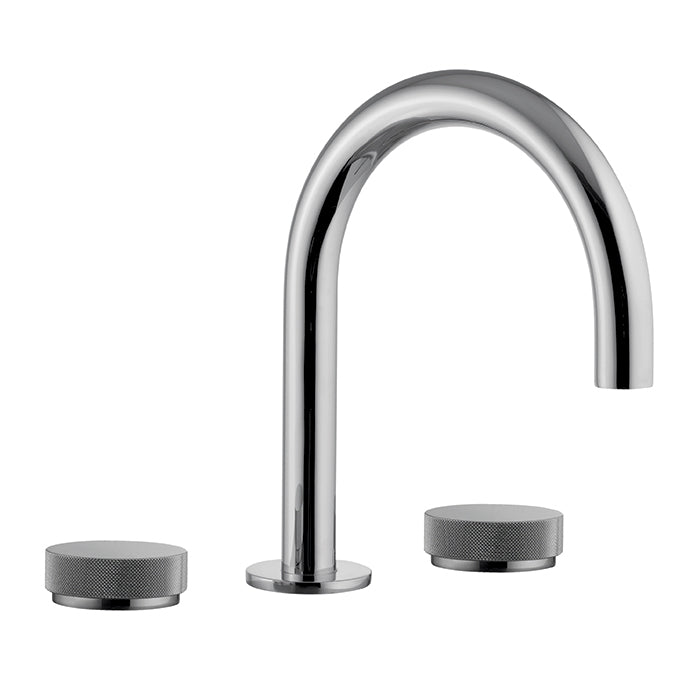 Widespread basin faucet