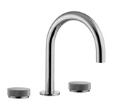Widespread basin faucet