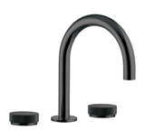Widespread basin faucet