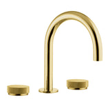 Widespread basin faucet