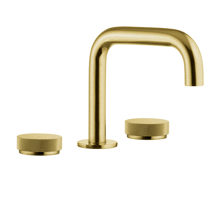 Widespread basin faucet