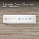PureWash® E820 Elongated bidet toilet seat with remote control