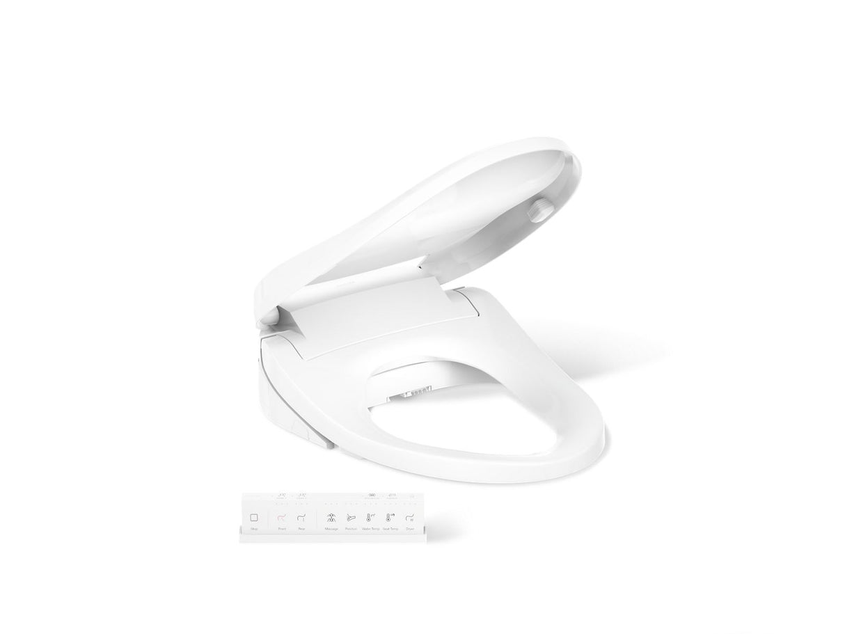 PureWash® E820 Elongated bidet toilet seat with remote control