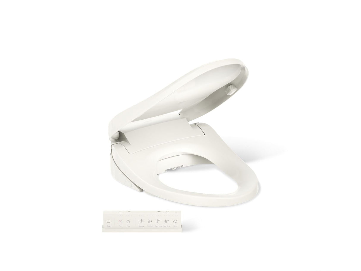 PureWash® E820 Elongated bidet toilet seat with remote control