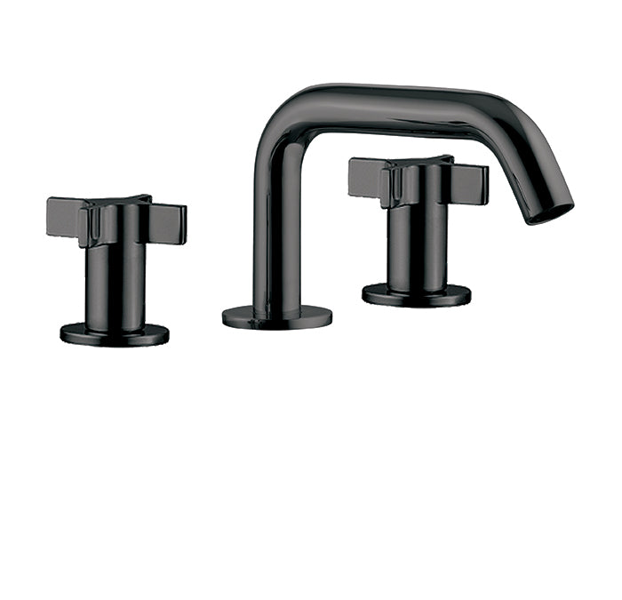 Widespread basin faucet