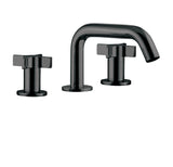 Widespread basin faucet