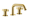 Widespread basin faucet