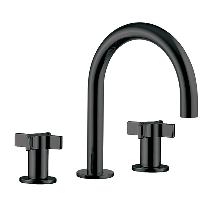 Widespread basin faucet