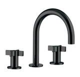 Widespread basin faucet