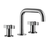 Widespread basin faucet