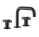 Widespread basin faucet