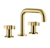 Widespread basin faucet
