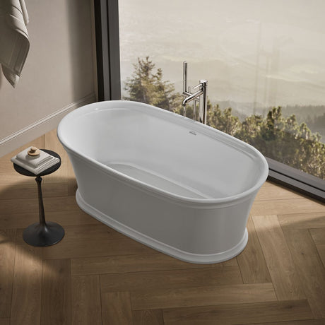 Memoirs® 66-1/4" x 36-1/2" freestanding bath