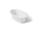 Memoirs® 66-1/4" x 36-1/2" freestanding bath
