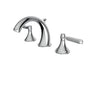 Widespread lavatory faucet