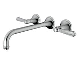 Wallmount 8" c.c. lavatory faucet