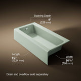 Bellwether® 60" x 30-1/4" alcove bath, left drain