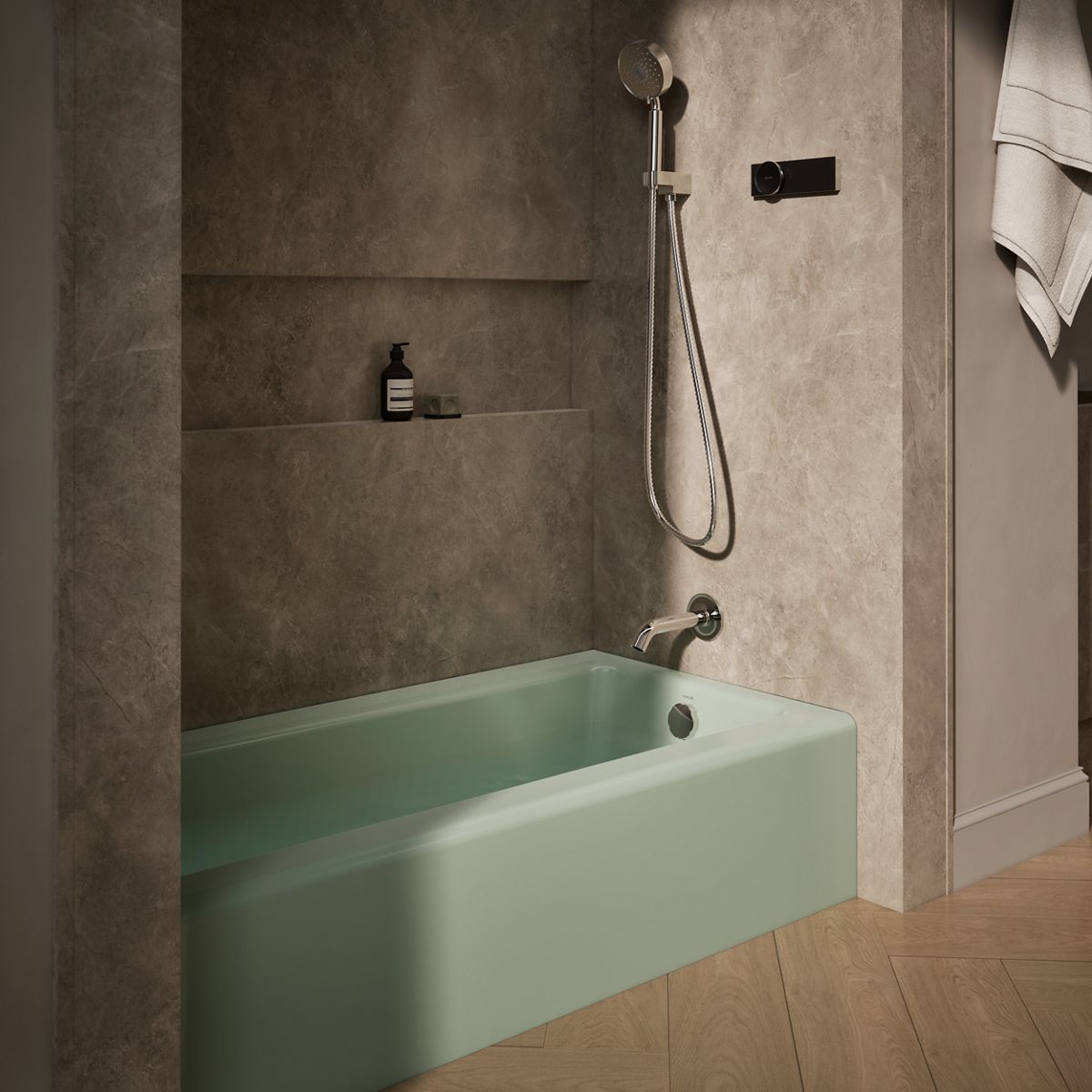 Bellwether® 60" x 30-1/4" alcove bath, right drain