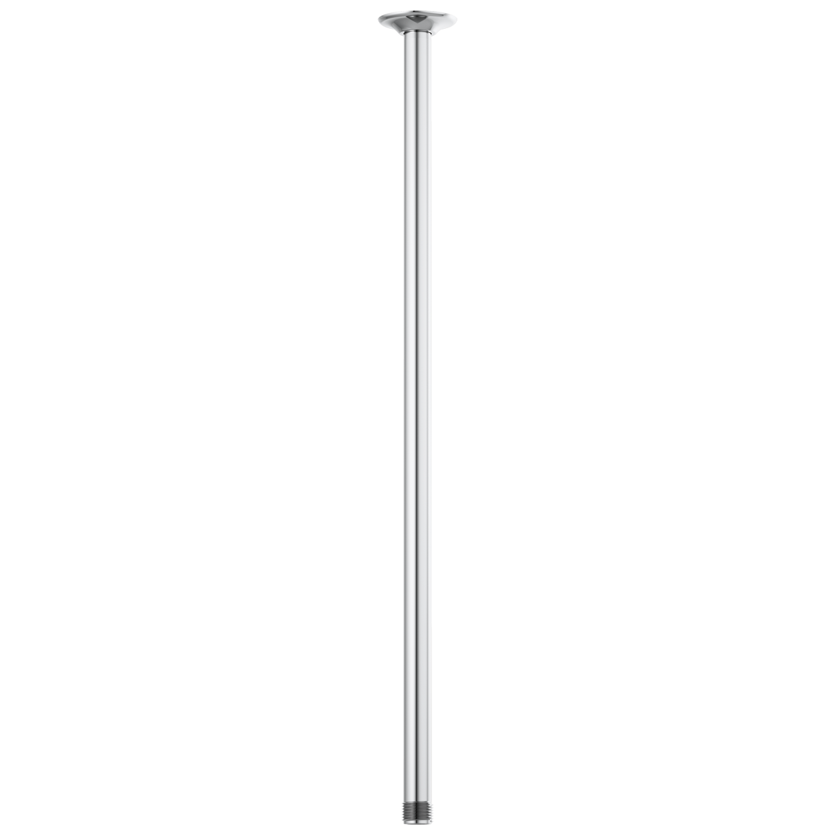 Essential Shower Series 24" Ceiling Mount Shower Arm And Round Flange