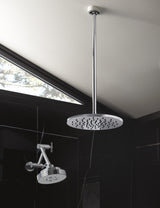 Essential Shower Series 7" Linear Round H2Okinetic Multi-Function Wall Mount Shower Head - 1.75 GPM