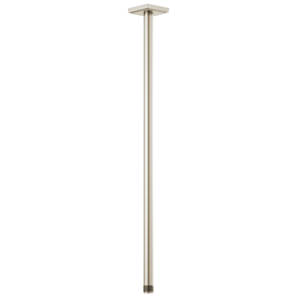 Essential Shower Series 24" Ceiling Mount Shower Arm And Square Flange