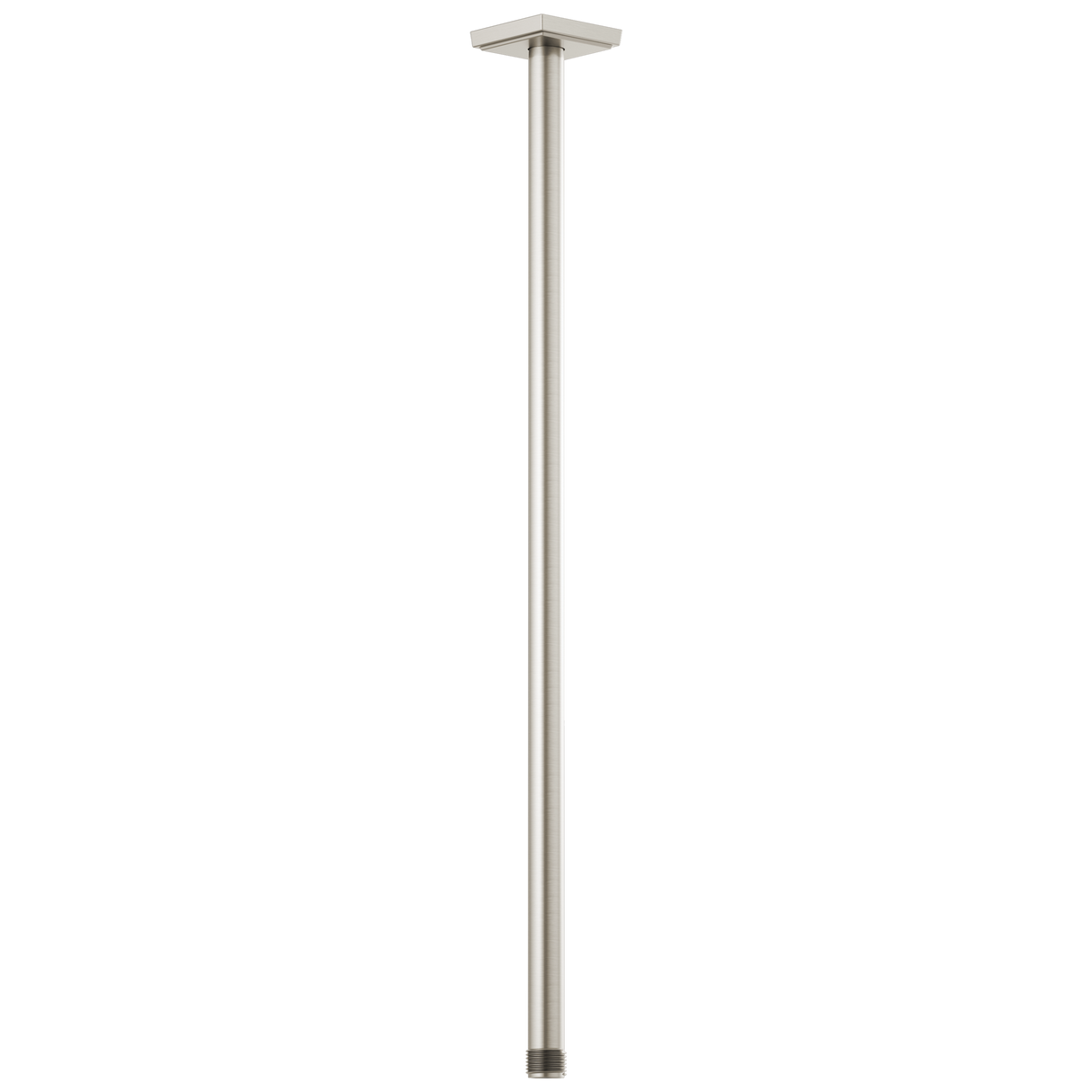 Essential Shower Series 24" Ceiling Mount Shower Arm And Square Flange
