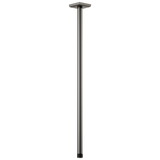 Essential Shower Series 24" Ceiling Mount Shower Arm And Square Flange