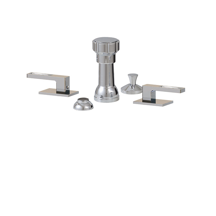 4 hole bidet set WITH CRYSTAL