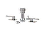 4 hole bidet set WITH CRYSTAL