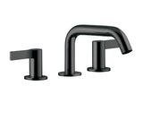 Widespread basin faucet