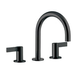 Widespread basin faucet