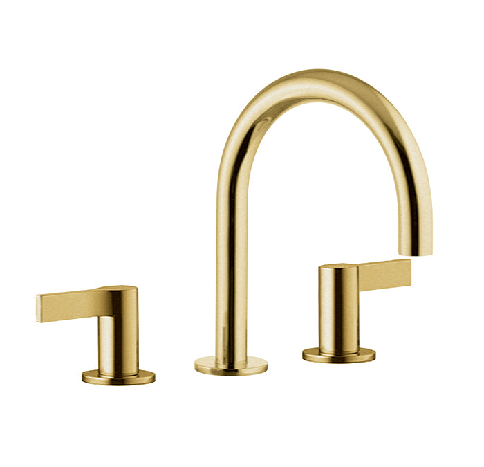 Widespread basin faucet