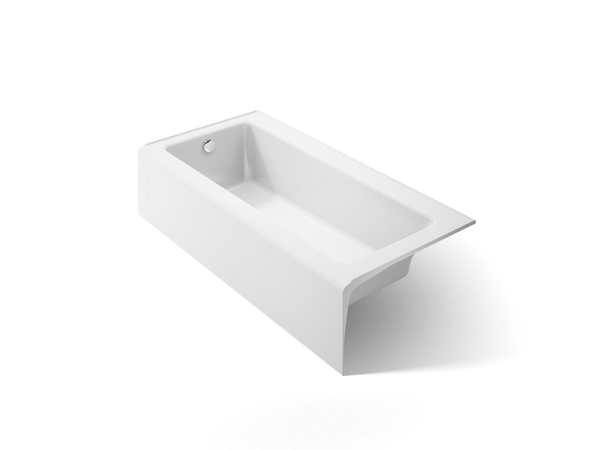 Bellwether® 66" x 32" alcove bath, left drain
