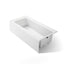 Bellwether® 66" x 32" alcove bath, right drain