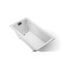 Tea-for-Two® 60" x 32" drop-in bath