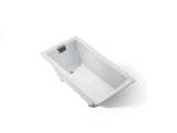 Tea-for-Two® 60" x 32" drop-in bath
