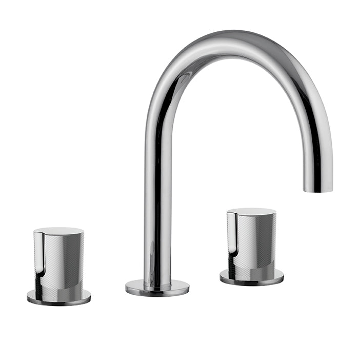 Widespread basin faucet