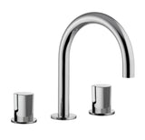 Widespread basin faucet