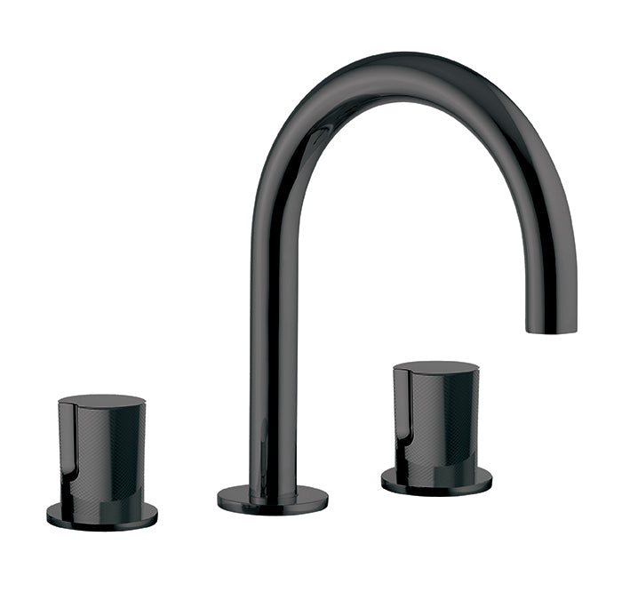 Widespread basin faucet