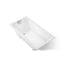 Tea-for-Two® 60" x 32" drop-in Heated BubbleMassage™ air bath