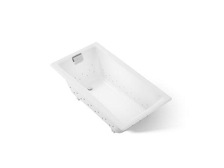 Tea-for-Two® 60" x 32" drop-in Heated BubbleMassage™ air bath